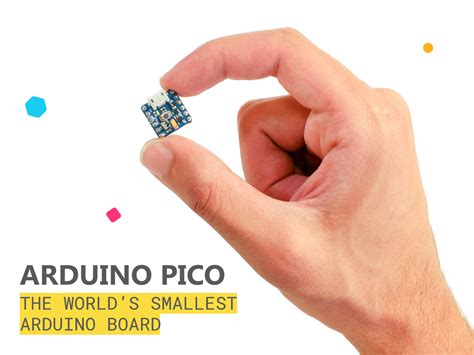 smallest arduino|Arduino PICO: The World’s Smallest Arduino Board.
